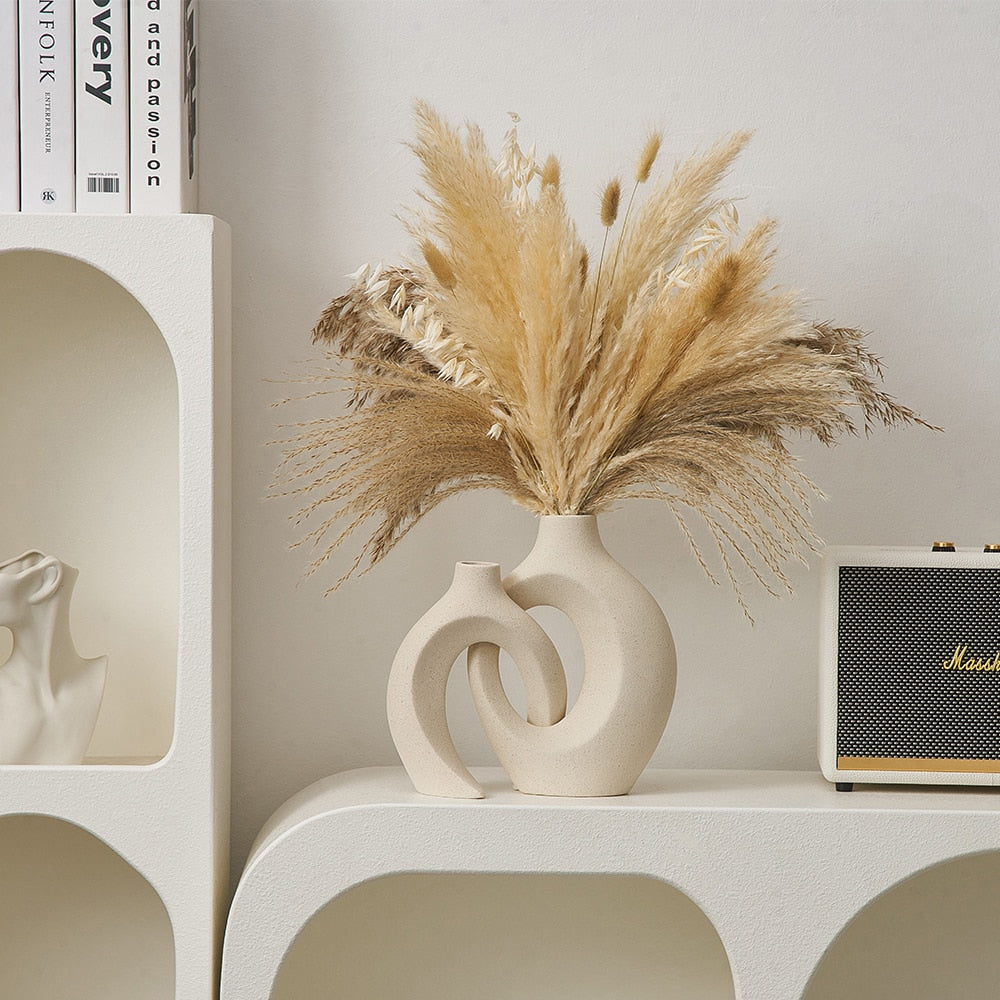 Nordic Ceramic Flower Vase