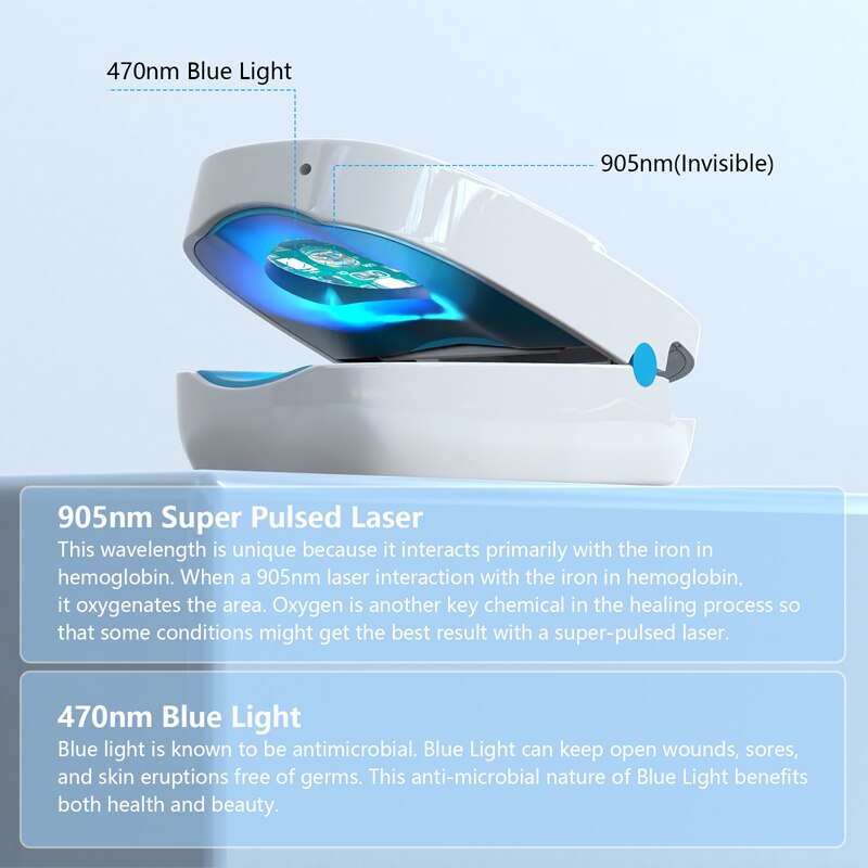 Foot Care Device Fingernails Cold Laser Therapy